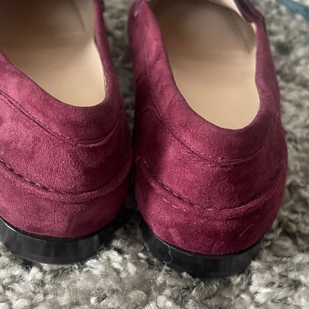 Cole Haan Grand OS NWOB Burgundy Tassel Loafers Sz 8